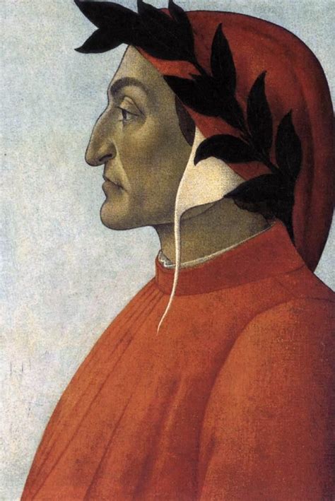 Portrait De Dante Sandro Botticelli Estampe D Art