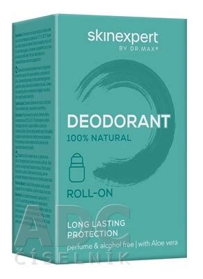 Zaradenie skinexpert by Dr Max DEODORANT ROLL ON do ADC Klasifikácie