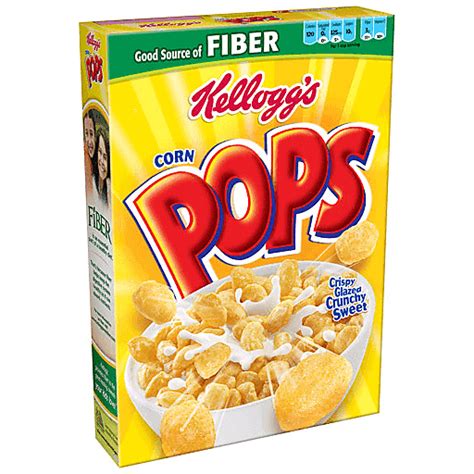 Kelloggs Corn Pops Breakfast Cereal Original Oz Box Cereal