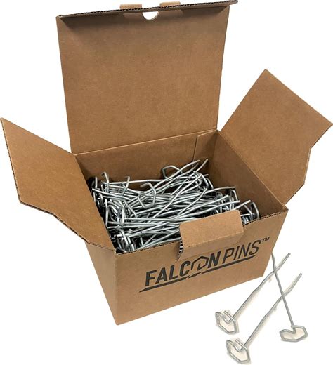 Amazon.com : Falcon Hex Pins HR-8 Landscape Anchors 100 Count | Hex ...