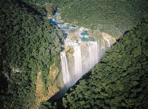 Tamul Waterfalls Huasteca San Luis License Image Lookphotos