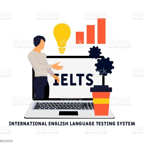 Ielts International English Language Testing System Acronym Stock