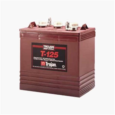 T Plus Trojan Deep Cycle Battery V Ah Electroquest