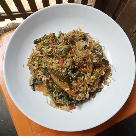resep oseng cambah kacang panjang sederhana rumahan  yummy app