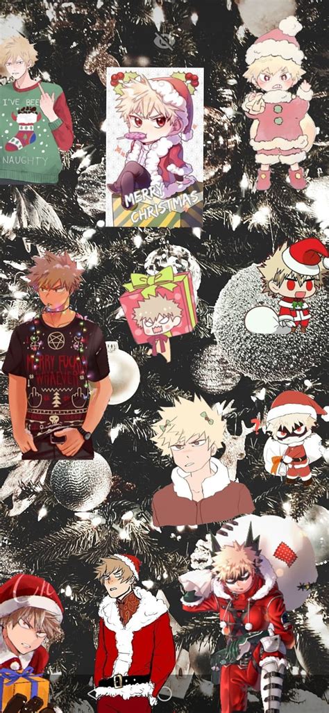 Bakugou Christmas Happy Christmas Hd Phone Wallpaper Peakpx