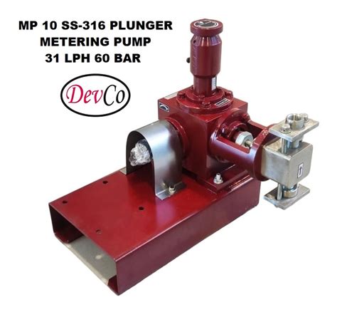 Pompa Dosing Mp Ss Plunger Metering Pump Lph Bar