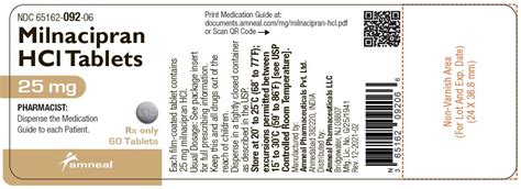 Milnacipran Package Insert Drugs