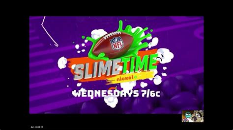 Slimetime Nickelodeon Commercial Ft Nfl Youtube