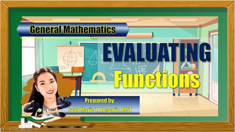 Evaluating Functions General Mathematics Youtube