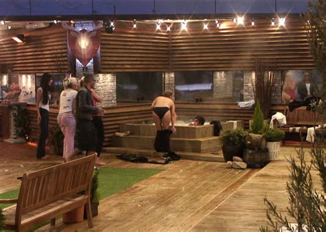 Celebrity Big Brother 2012 Denise Welch Goes Topless With Frankie Cocozza In The Hot Tub We