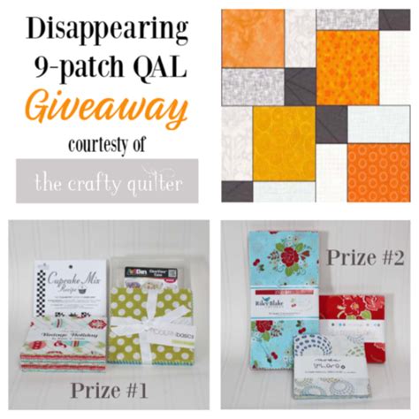 Disappearing Patch Qal Week Link Up The Crafty Quilter