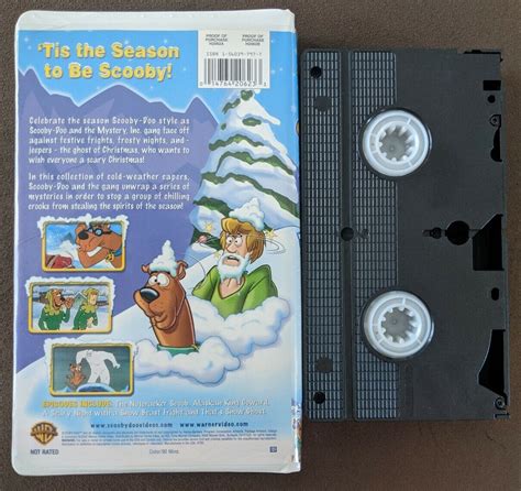 Scooby Doo Winter Wonderdog Vhs Clamshell Hanna Barbera Ebay