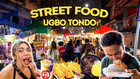 THIS Is The BUSIEST Street Food In Manila Ugbo Street Tondo Night