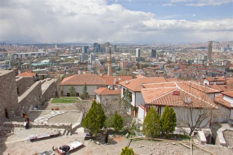 Panoramic Ankara View From Ankara Castle Stock Photo - Download Image ...