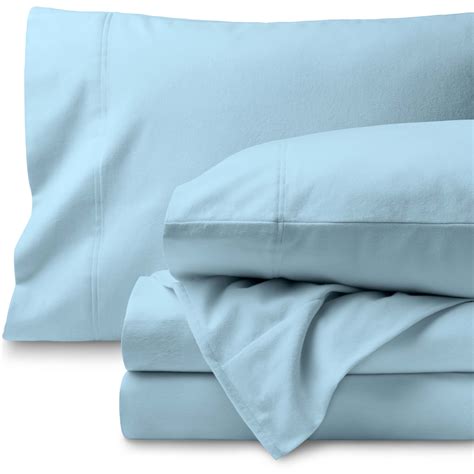 Bare Home 100 Cotton Velvet Flannel Sheet Set Extra Soft Heavyweight