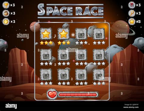 A Space Background Template Illustration Stock Vector Image And Art Alamy