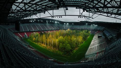 Forest In A Soccer Stadium Outrages Austrias Far Right The New York