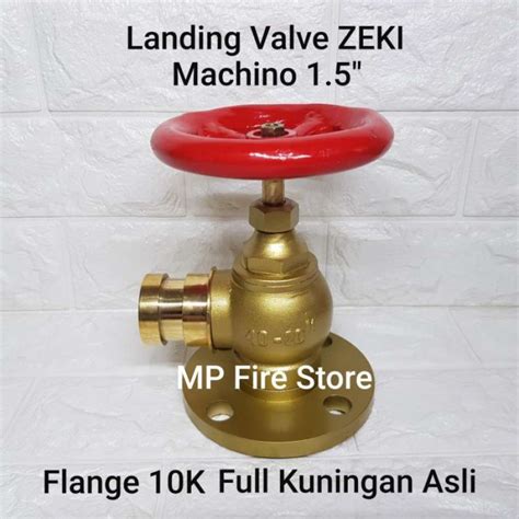 Promo Fire Landing Hydrant Valve Zeki In Machino Flange K Pemadam