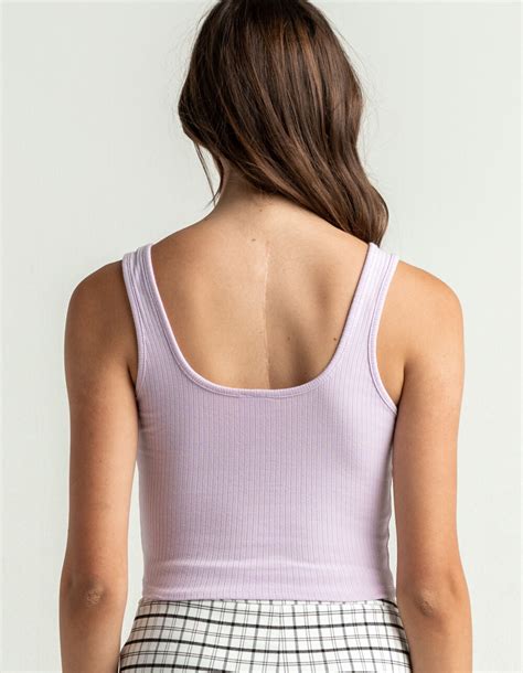 DESTINED Square Neck Womens Lavender Tank LAVENDER Tillys