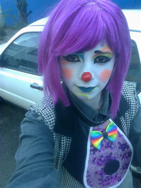 Pin By Yanni Li On Whiteface Clown Makeup Female Clown Clown Pics