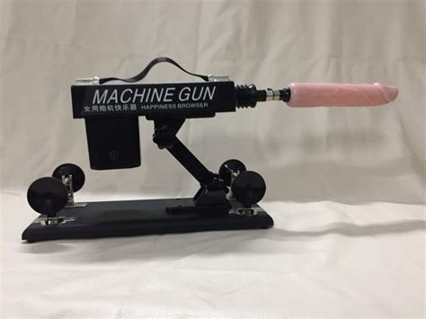 Sex Machine Gun Black Pink Auto Fucking Machine