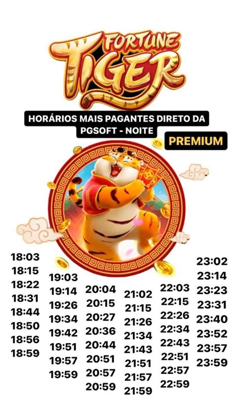 Fortune Tiger Plataforma Que Paga Melhores Horarios Pagantes