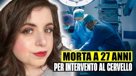 TRAGEDIA IN SALA OPERATORIA SIMONA MUORE A 27 ANNI DURANTE UN