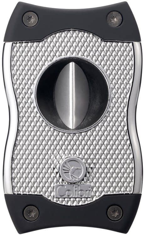 Colibri Sv Cut In Cigar Cutter Chrome And Black The Cigar