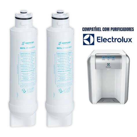 Kit Refil Vela Filtro Purificador Electrolux Pe X Pe B Pa G