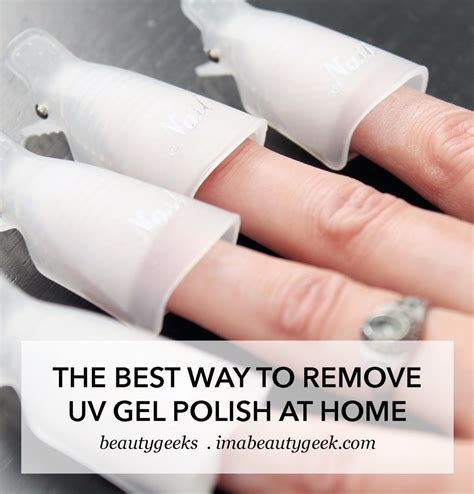 Best Way To Remove Uv Gel Polish At Home Beautygeeks Gel Nails Diy