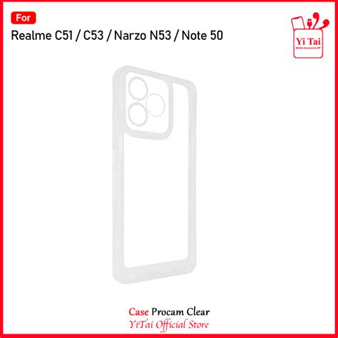 Jual Yi Tai Yc38 Case Procam Clear Vivo Realme C51 C53 Narzo N53 Note