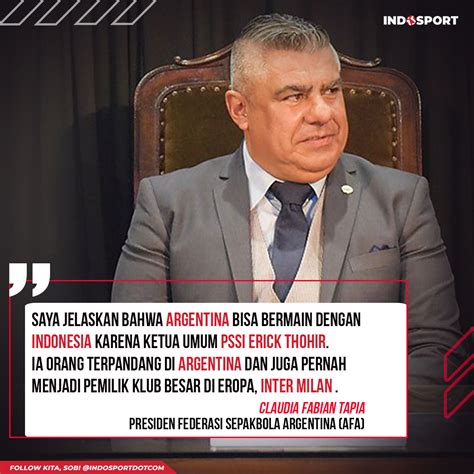 Siaran Bola Live On Twitter Presiden Federasi Sepak Bola Argentina