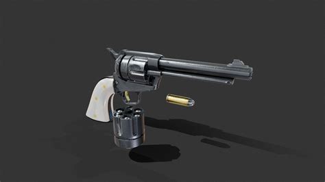 Colt Revolver Download Free 3d Model By Ashish Ashish0096 C6af895