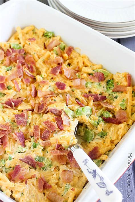 Bacon Macaroni Casserole | Mandy's Recipe Box