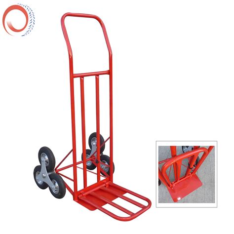 Metal Climbing Stairs Trolley Hand Trucks With Trolley Wheels