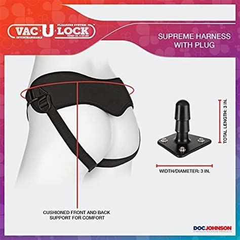 Vac U Lock Platinum Supreme Harness With Plug — Boudoir By Bouché