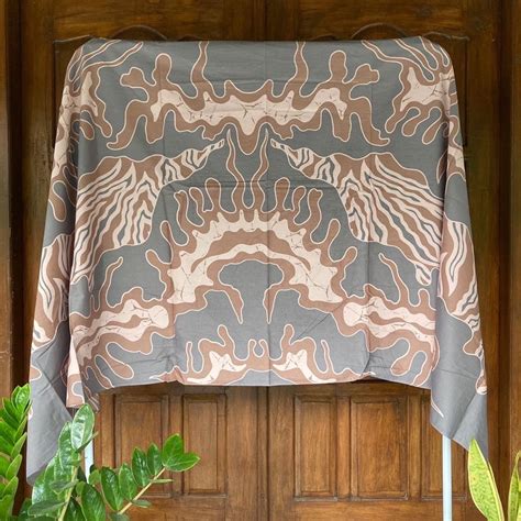 Jual Kain Batik Solo Handprint Motif Abstrak Batik Premium Shopee