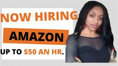 Amazon Work From Home Jobs Up To Hour More Jobs Youtube