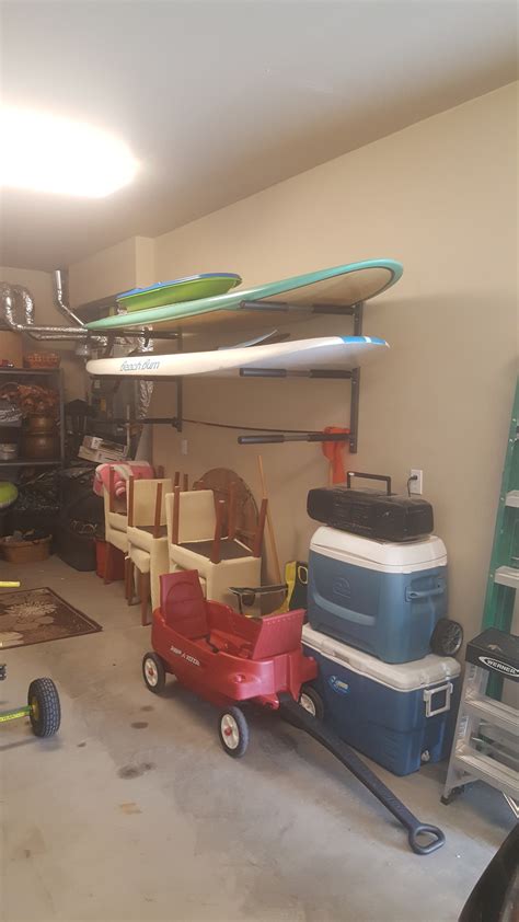 Standup Paddleboard Wall Storage Rack - StoreYourBoard.com