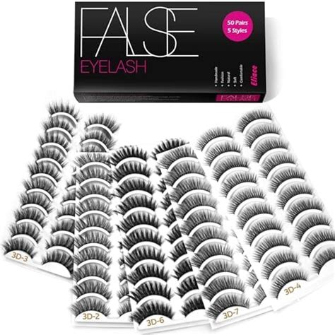 Amazon CerroQreen Eyelashes 10 Pairs Pack Of 2 3D Mink Lashes