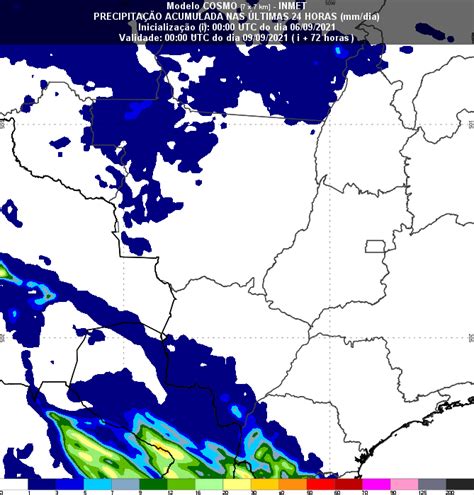 Meteorologia Indica Nova Frente Fria Chuvas Em MS A Partir De