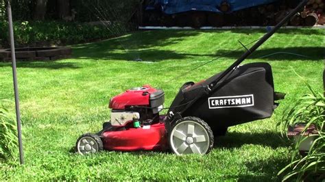 Craftsman Gold Series Mower 6 75 Ft Lb 190cc YouTube