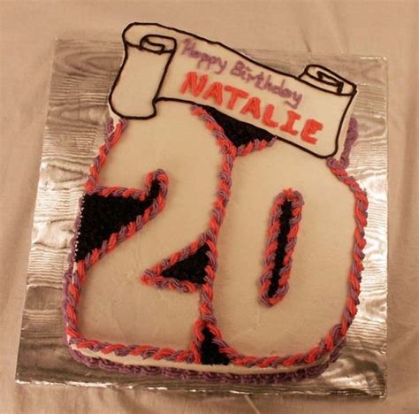 20th Birthday Cake | Texas Rose Bakery