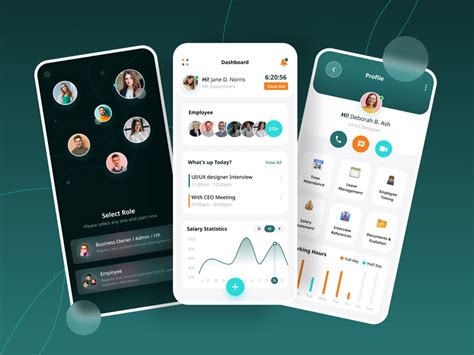 Hrms Mobile App Design By Cmarix Infotech Epicpxls