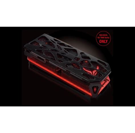 powercolor red devil skins swappable backplate generative grafikkort