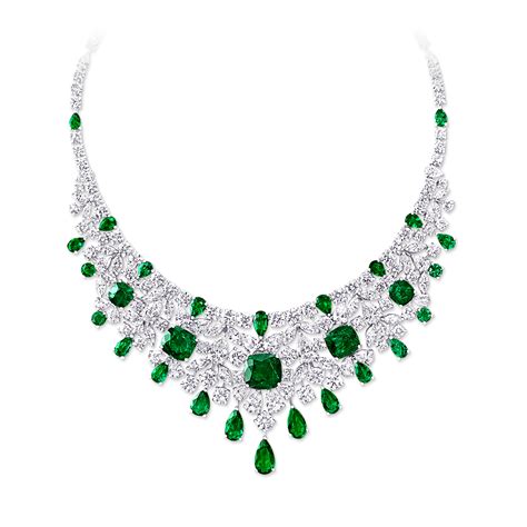 Discover Our Extraordinary Emerald And Diamond Necklace From The High