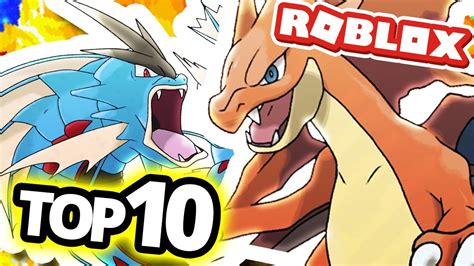 Top 10 Pokemon Of 2017 In Pokemon Brick Bronze Youtube