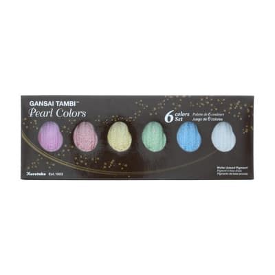 Kuretake Gansai Tambi Pearl Metallic Watercolor Set Michaels