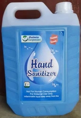 Hand Sanitizer Flip Top Bottle 5 Litre At Rs 800 In Mumbai ID