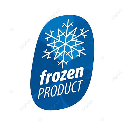 Logo For Frozen Products Year Cold Ice Vector Year Cold Ice Png And